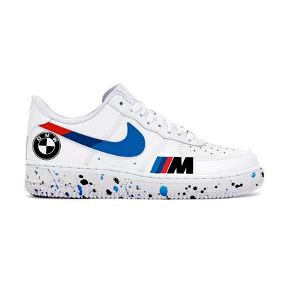 BMW Custom Sneakers, Personalized Gifts, Handmade & Handpainted Shoes