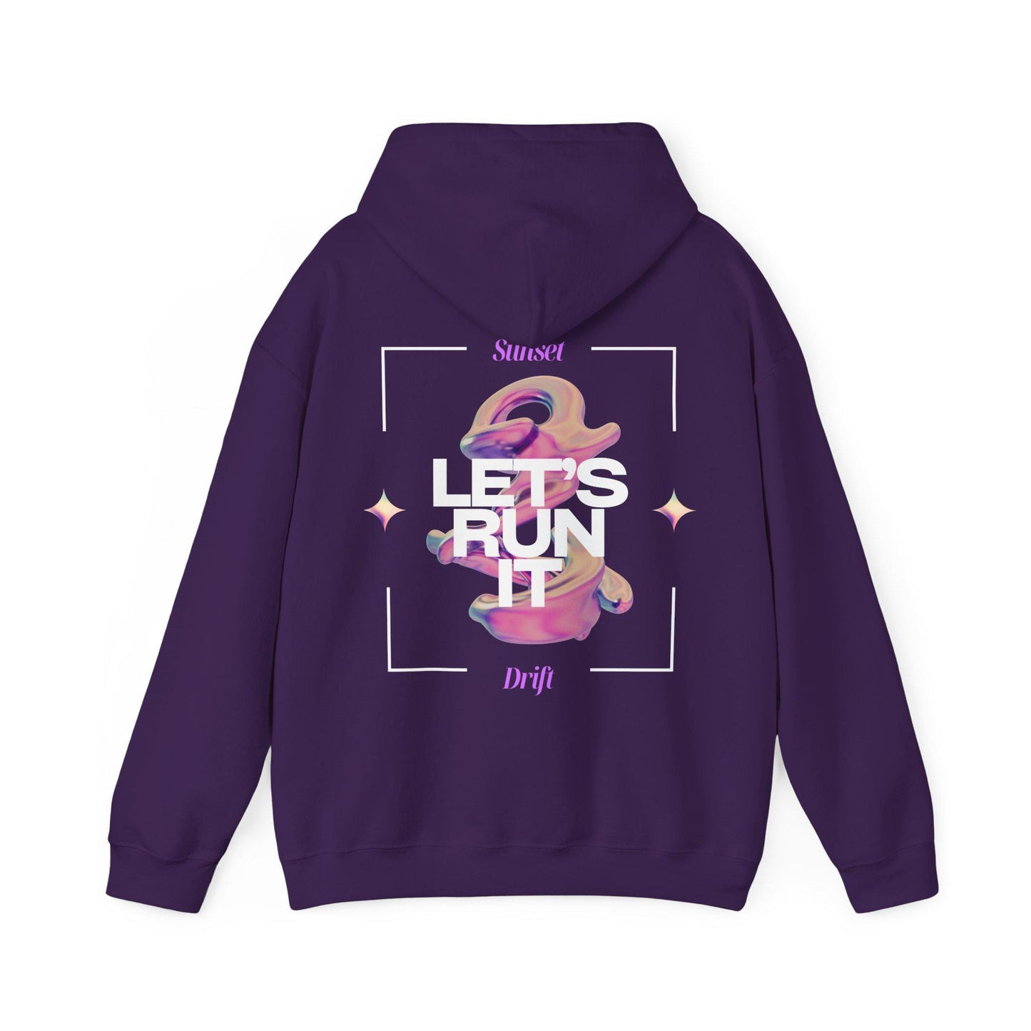 Sunset Drift Lets Run It Hoodie