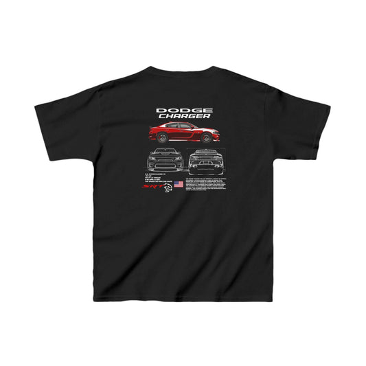 Dodge Charger SRT Demon Kids Tee, Muscle Car Youth Shirt